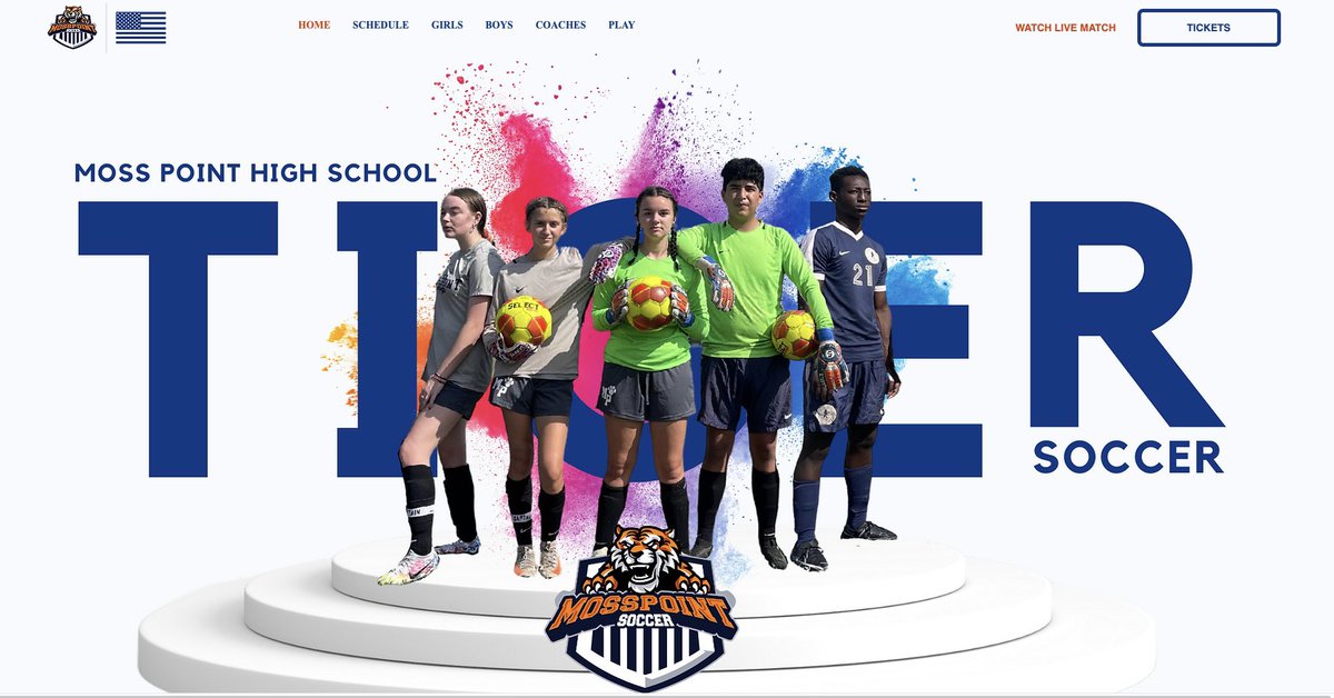 We just released our new website head over and check it out mpsdtigersoccer.com. While you’re there consider signing up to join our soccer booster club. <a href="/MPSDtigers/">Moss Point School District</a> <a href="/MossPointHealth/">Moss Point Healthy</a> <a href="/MPSDAA/">Moss Point School District Alumni Association</a> <a href="/MPAthletics_/">Tiger Nation Athletics</a>