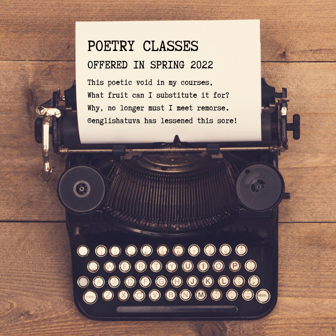 English at UVa tweet media