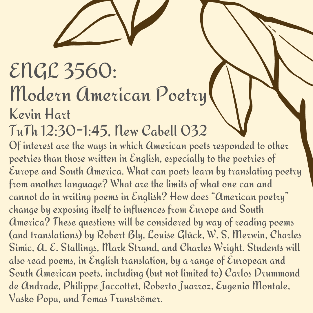 English at UVa tweet media