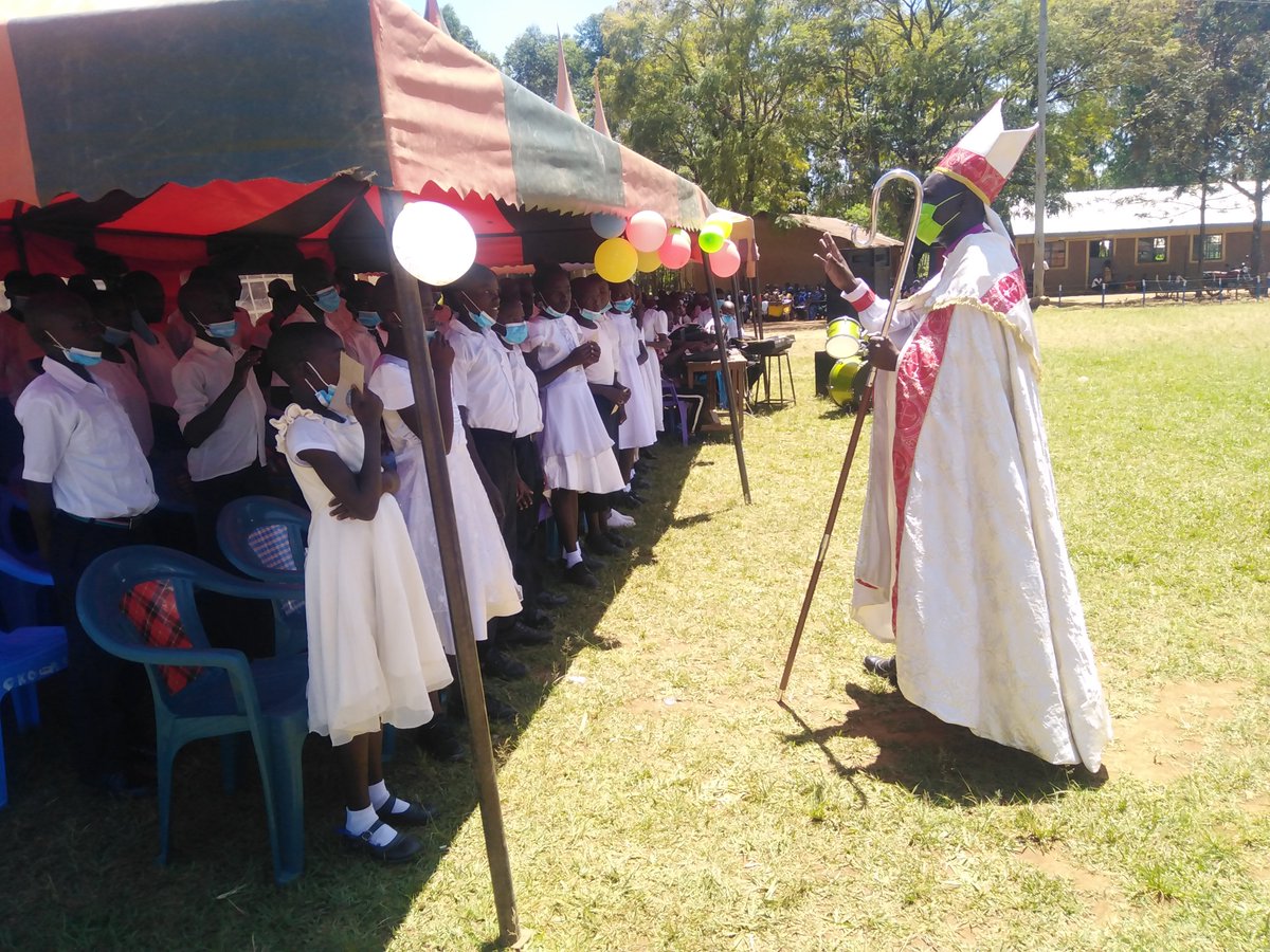 Confirmed 55 young people at St James Namamba parish, Diocese of Mumias, Kenya.