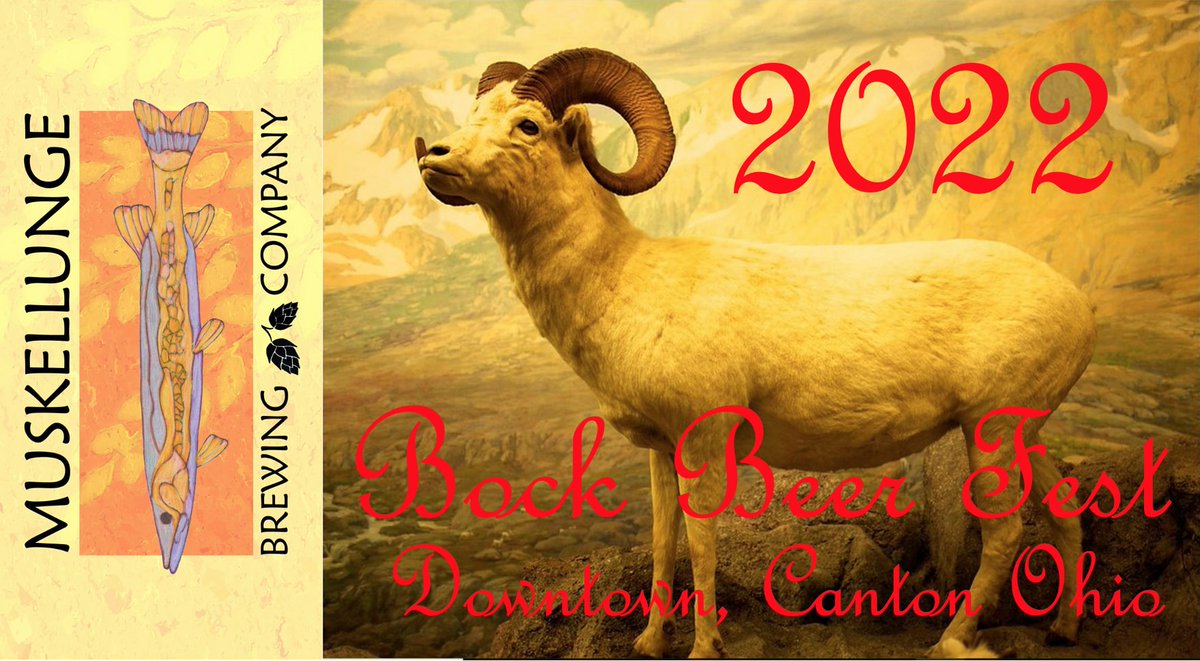 2022 Bock Beer Fest on the way at Muskellunge Brewing Company in the Hall of Fame City!