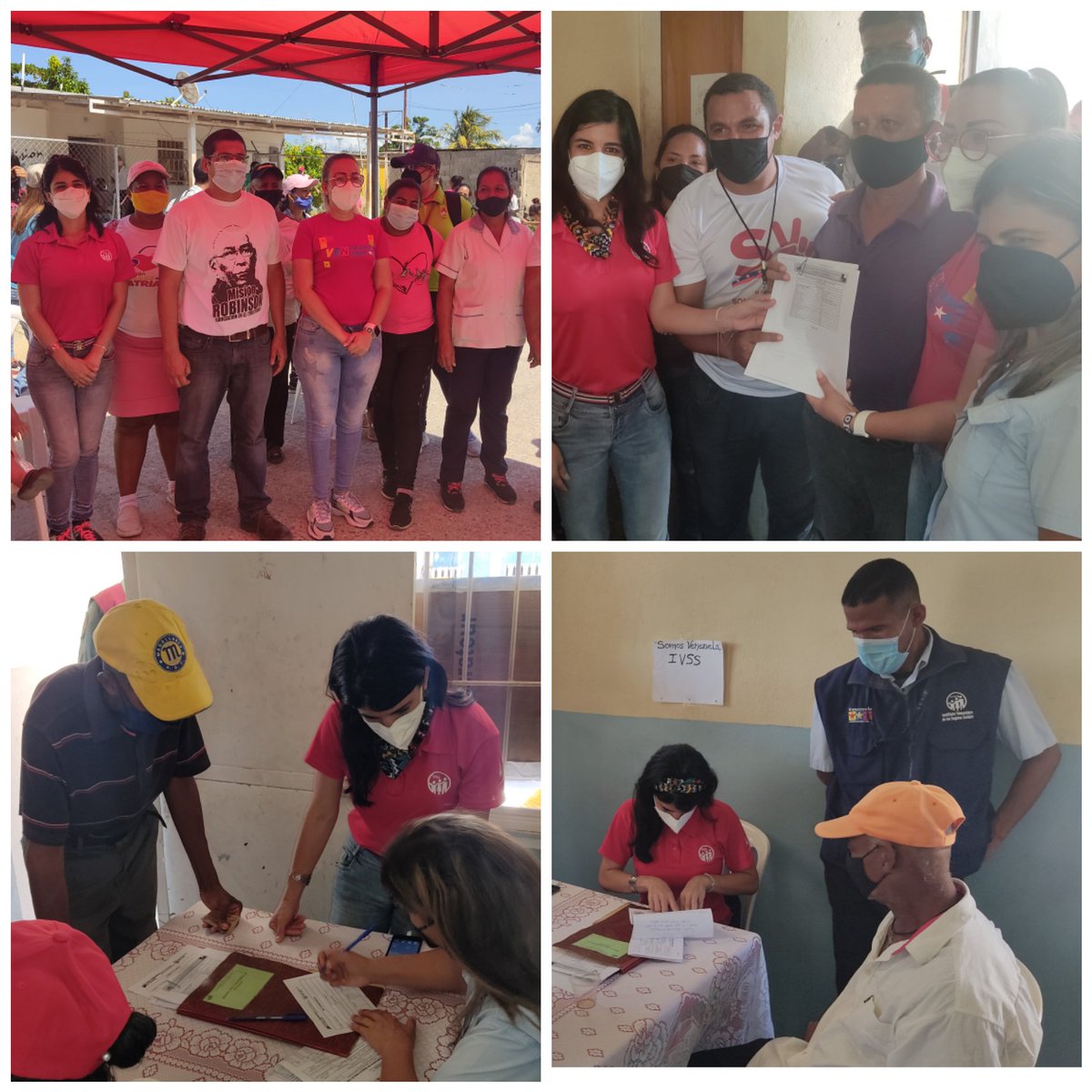 oacumanaivss's tweet photo. #Enterate | La @oacumanaivss dijo presente en la comunidad de 27Nov. de la mano de la Dip.@MarglevysDe Junto al el Sist. de Misiones y Grandes Misiones Brindando Asistencia en Materia de Seguridad Social #Sucre
#JuntoSomos+
@MagaGutierrezV 
@NicolasMaduro
@ivssoficia https://t.co/YweNM0woZQ