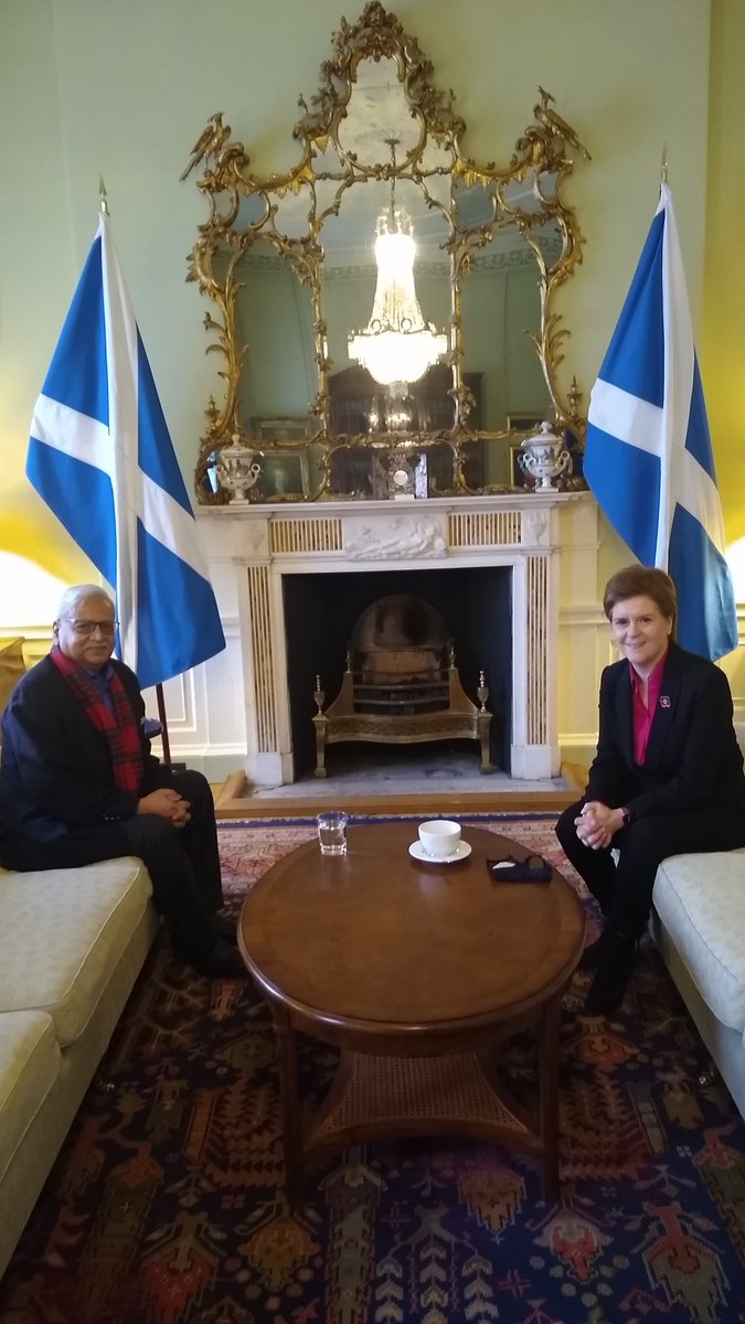 My 3 weeks in Scotland have been very pleasant outside the Blue Zone of the <a href="/COP26/">COP26</a> . The highlight was being invited for tea at the residence of First Minister Nicola Sturgeon in Edinburgh! Already planning next steps on Loss and Damage Fund towards COP27 next year in Egypt!