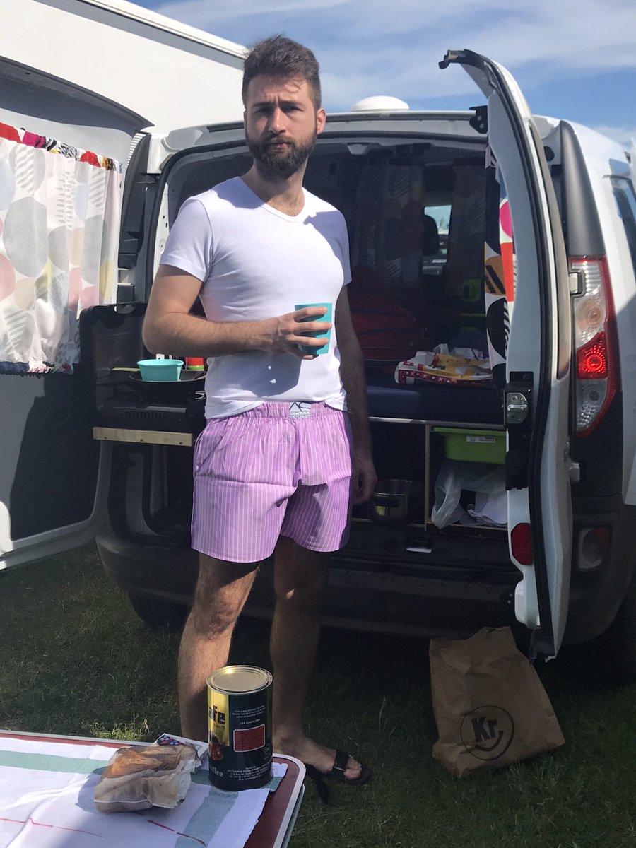 Need your space? Relax in your boxers without hiding.  Enjoy walking around in soft viscose fabric. #adamsmith #camping #luxurylifestyle #underwear #boxers