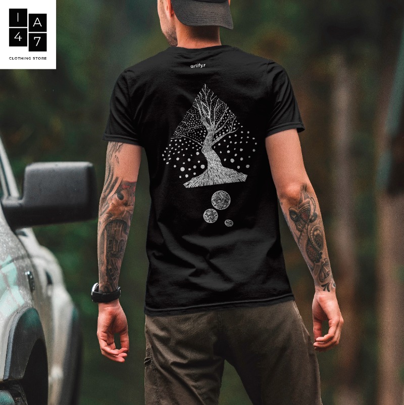 IndiaAfter47's tweet photo. A mighty tree starts from a seed #glowinthedark
#glowinthedarkparty #glowinthedarkshirt #glowinthedarktshirt #glowinthedarkart #tree #treeoflife #treetshirt #india #madeinindia #printedinindia #vocalforlocal #artist #artistsupport #artistsupportartist #artistartwork