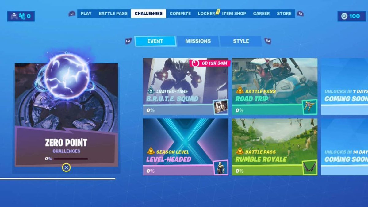 ShiinaBR's tweet photo. The best challenges system https://t.co/ocESp85D0I