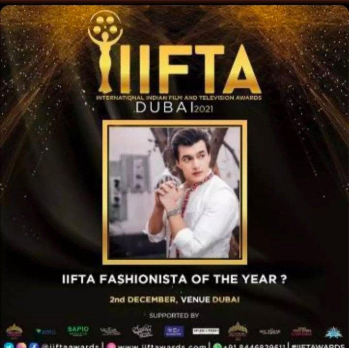 I nominate #MohsinKhan as the IIFTA fashionista Of The Year. #iiftawards2021 #IIFTAMOHSINKHAN @iiftawards @iift_official