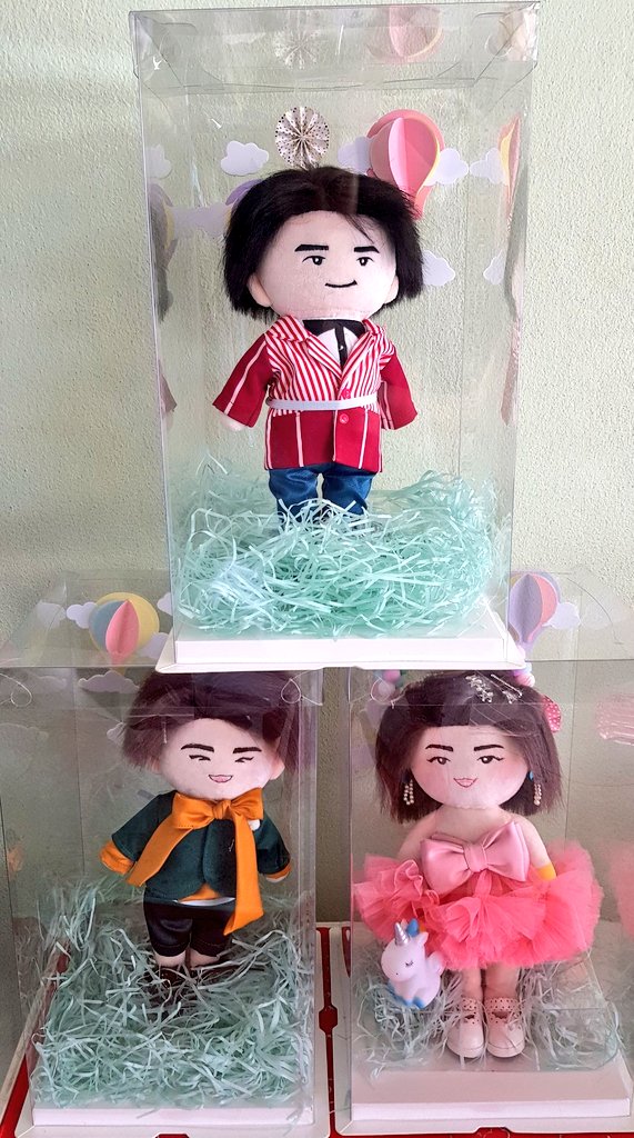 wonderpalit's tweet photo. ขอบคุณ @laysthailand 🙏  ที่ไว้วางใจให้ทำของขวัญสำหรับ พซต ทั้ง4คนนะคะ ขอบคุณนุช @sho สำหรับตุ๊กตาน้องๆทั้ง3ด้วยค่ะ นุชขอนับเป็นโมเม้น วันนี้ไลฟ์สนุกมากๆๆ น้องน่ารักทุกคน สำหรับเฮียรักมากนะคะ ❤  #เป๊กผลิตโชค #PeckPaLitChoke https://t.co/OFYyos3oDu