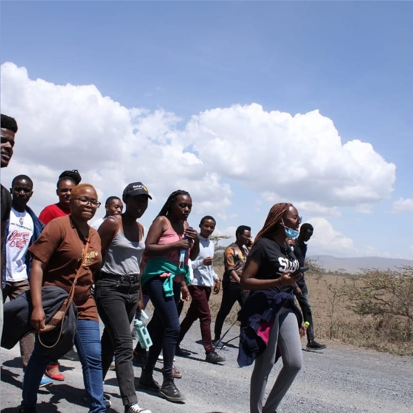 RAC_CUEA's tweet photo. Yesterday we joined @Rotaract_ANU on their team building activity in Suswa,Narok. We travelled using the SGR from and back to Ongata Rongai and had an amazing experience with the team. We really appreciate the invite and look forward to more interaction https://t.co/HOpXsLz0Yo