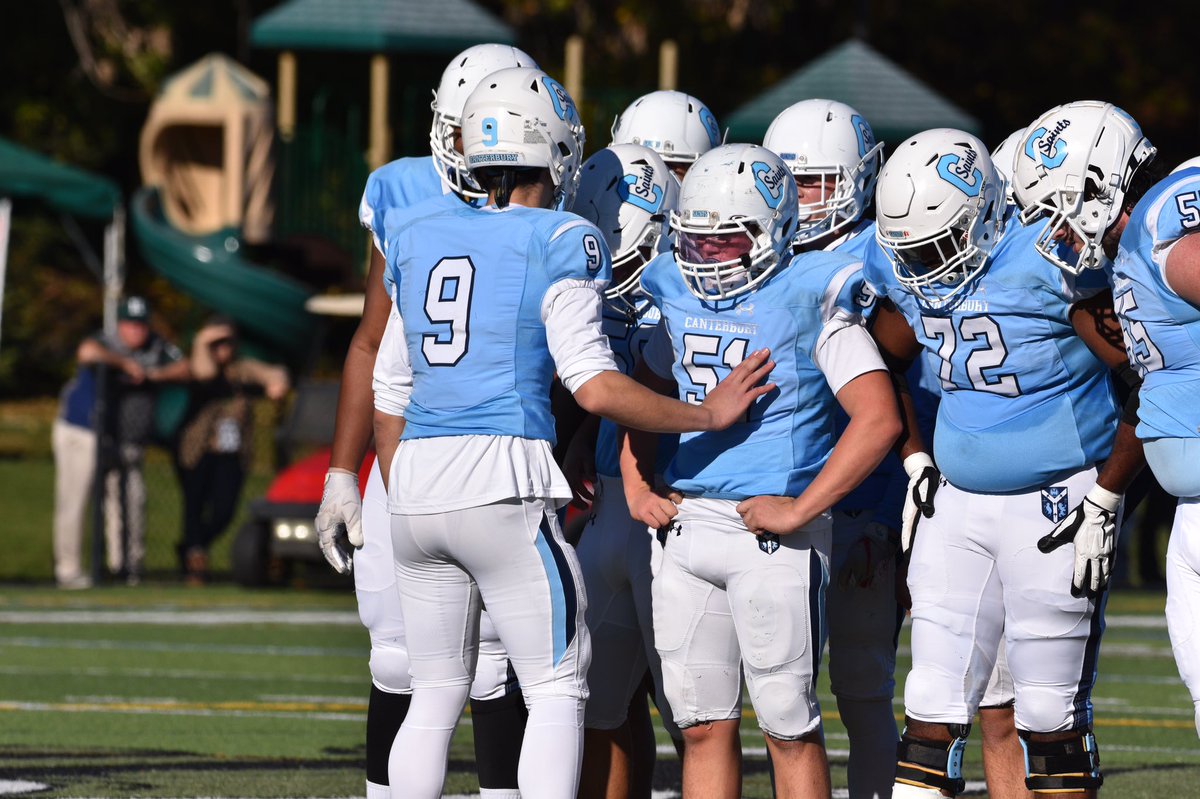 A great way to finish off the regular season. Bowl game bound! 

<a href="/breakoutathlete/">BreakOut Athlete BOA</a> <a href="/ESAofNewEngland/">Excel Sports Academy of New England</a> <a href="/CburyFootball/">Canterbury Football</a>