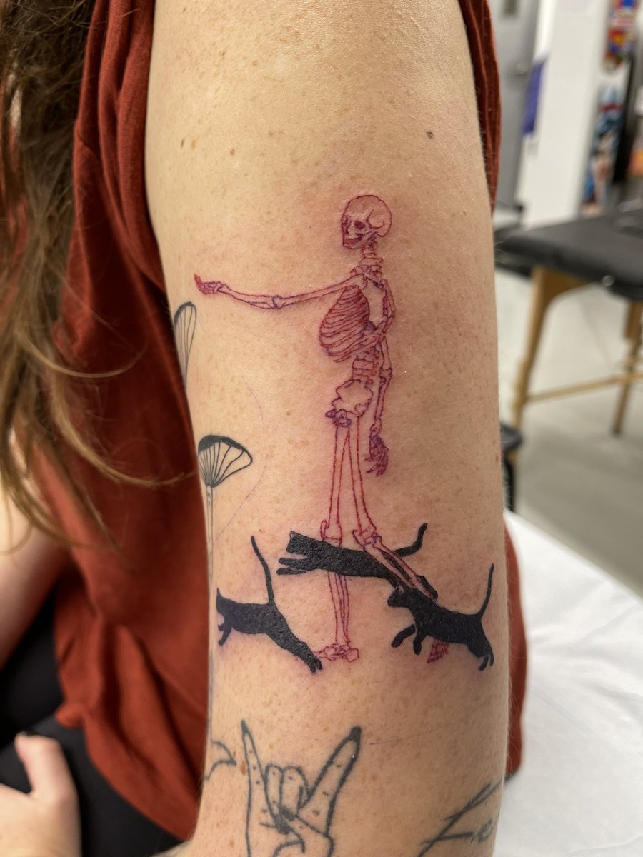 gonebacktosleep's tweet photo. Fun fact: I still do tattoos 🤷‍♀️ https://t.co/yScXPwULsr