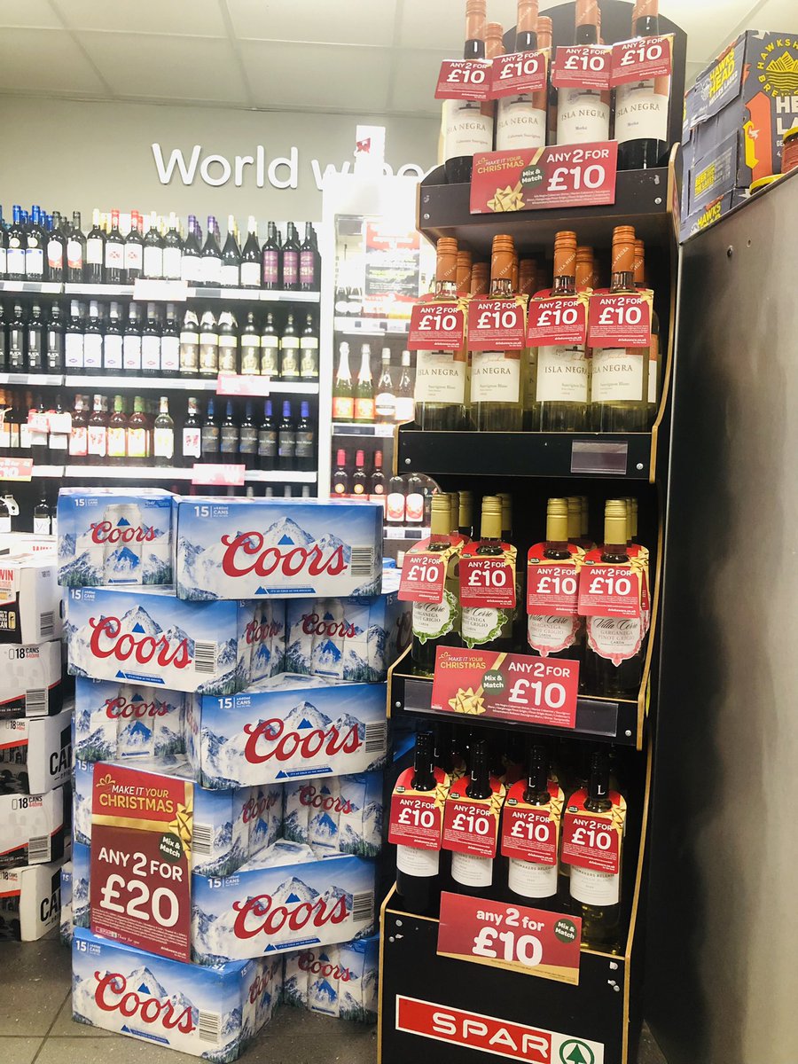 Christmas Alcohol Deals at Lancaster Slyne Rd @lawrencehunts @SPARDSAP