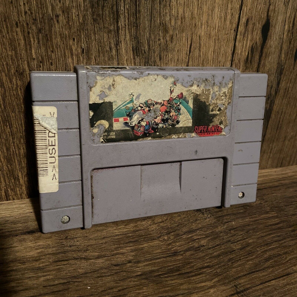 Super Mario Kart Racing Super Nintendo SNES Original Authentic Working Fast Ship
Condition:Good