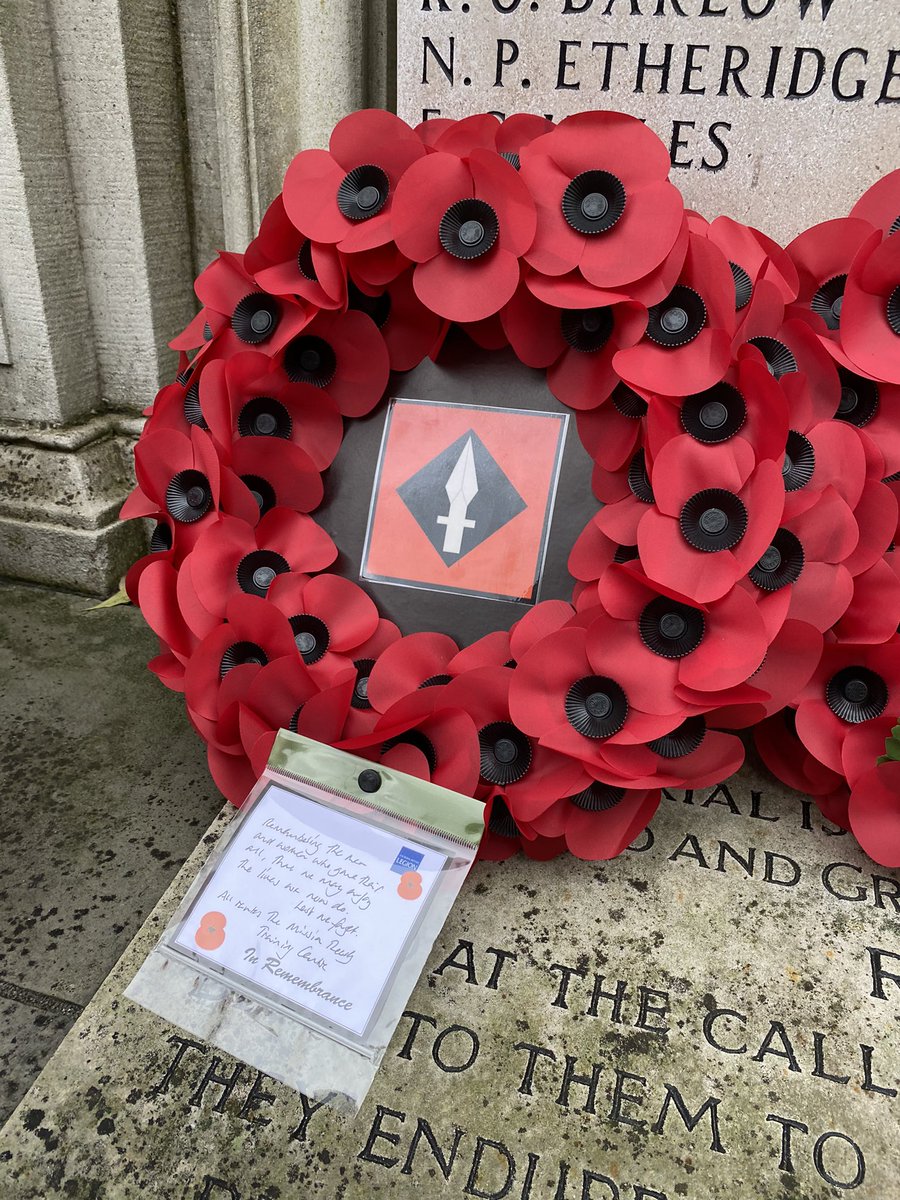 MRTCBBN's tweet photo. We are proud to join our community and remember this Remembrance Sunday #RemembranceSunday @ChurchRoyston @Roystontown @Royston_ACF @hertscc #MissionReady https://t.co/XZwPeBxx1B