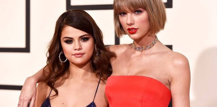 atualjustin's tweet photo. taylor swift e selena gomez sempre será a maior amizade do pop https://t.co/pJVOWpkuHg