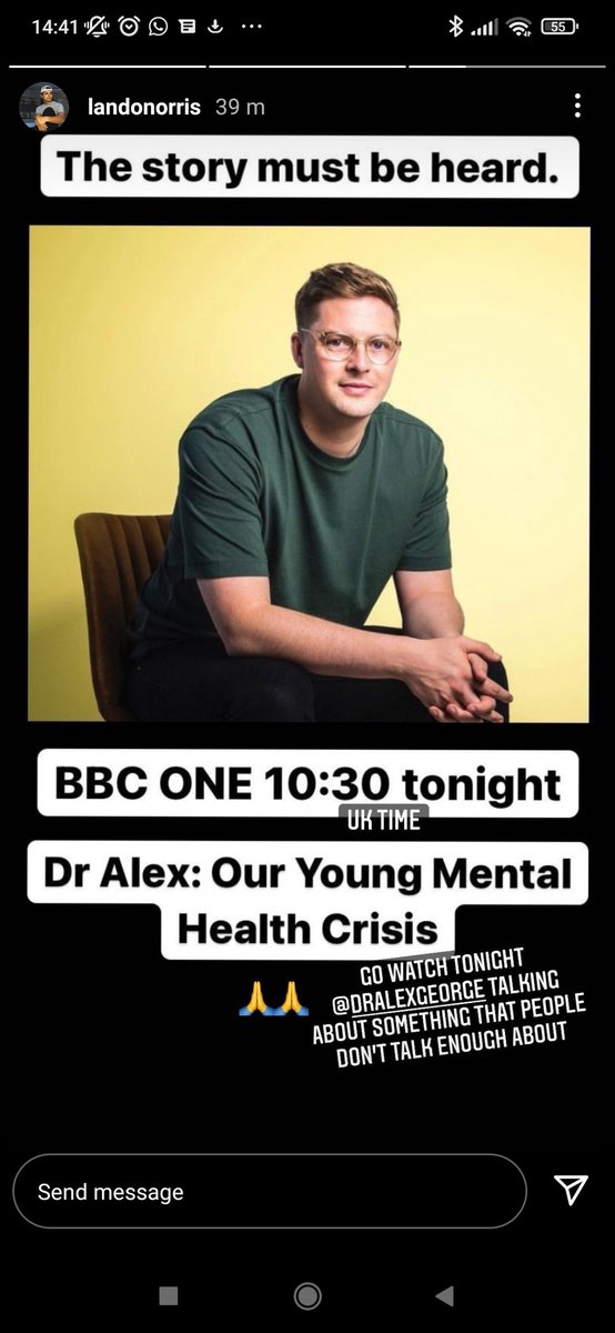 fourmulando's tweet photo. I don't care you can say what you want but Lando Norris is the one driver who continually promotes healthy mental health, shares his struggles and shows people an avenue (through mind) on the first step to improve their own mental well-being. Admirable work from him. https://t.co/8N1yvXzYfV