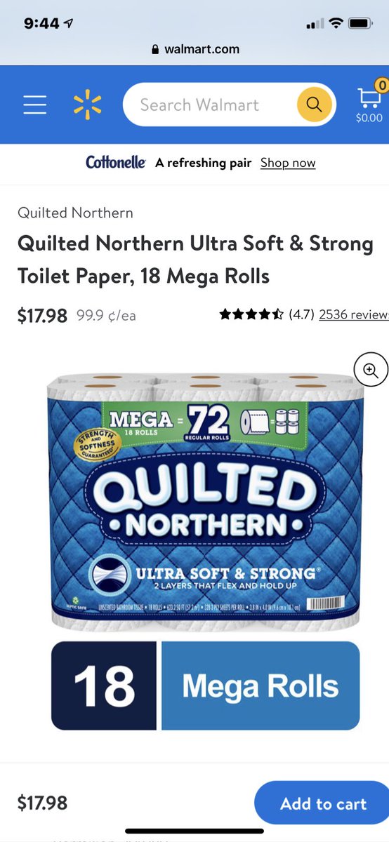rmltaylor's tweet photo. @GovChristie @GStephanopoulos @ThisWeekABC It’s cheaper here in Ohio to buy toilet paper. Start traveling!!!! https://t.co/n7Q1kjUtqm