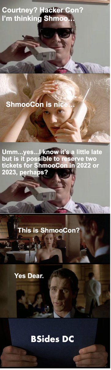 small_data's tweet image. How to get tickets to @shmoocon