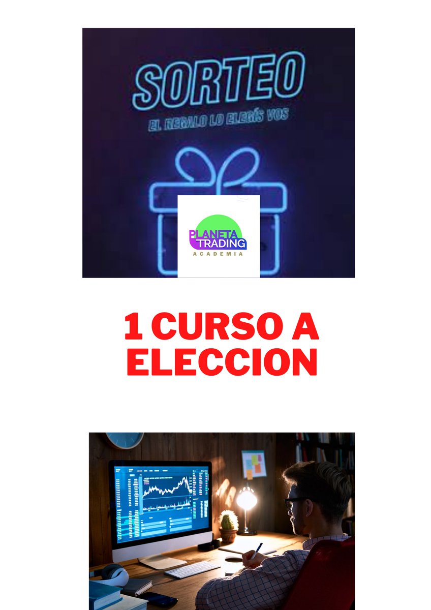 PlanetaTrading's tweet photo. 👉🤟Buen dia Hoy en la Reunión  de traders 

que hacemos todos los domingos 19hs🇦🇷 por youtube

Sorteamos 1 curso a elección 

condiciones :

Retwittear este mensaje y participar de la Reunión

contamos con Varios CURSOS

el 20-11 comienza "Futuros en #Criptomonedas "

suerte https://t.co/QG3qQN2sX7