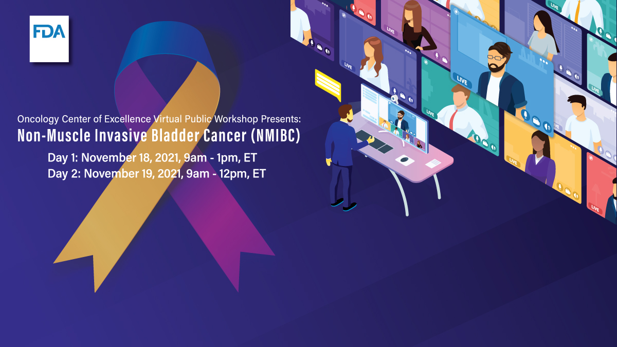 FDAOncology's tweet photo. Join us on Nov 18-19 for the FDA Virtual Workshop: Clinical Trial Design for Non-Muscle Invasive Bladder Cancer #FDANMIBC21
Register 📲 https://t.co/tmRimkNCnP
Panelists include
@neerajaiims
@vishalbmd
@UroDocAsh
@MariaJRibal
@SimaPorten
@MattGalsky
@spsutkaMD
@MaxKates
& more! https://t.co/F96OYivCiJ