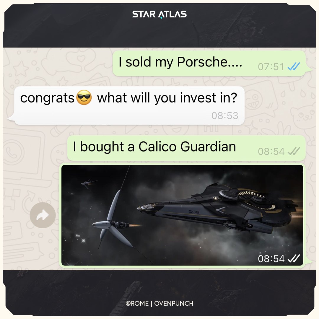 staratlas's tweet image. Today we're highlighting our community's content from the memes channel, one of our favorites in our Discord server. 🌌✨

What's your go-to Star Atlas meme?