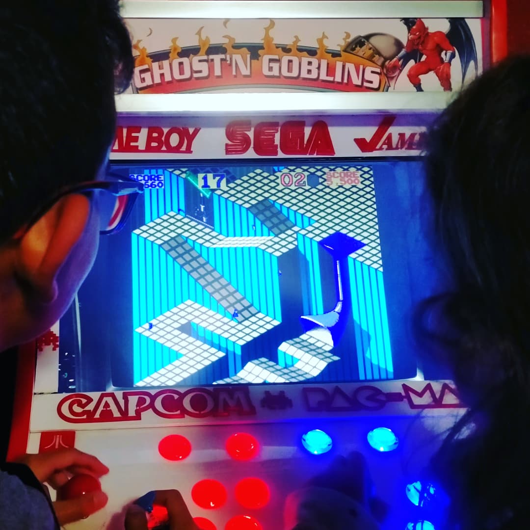Bonfa2k's tweet image. Prima di cena. #arcade #mame #DynamiteDux #AlexKidd #MarbleMadness