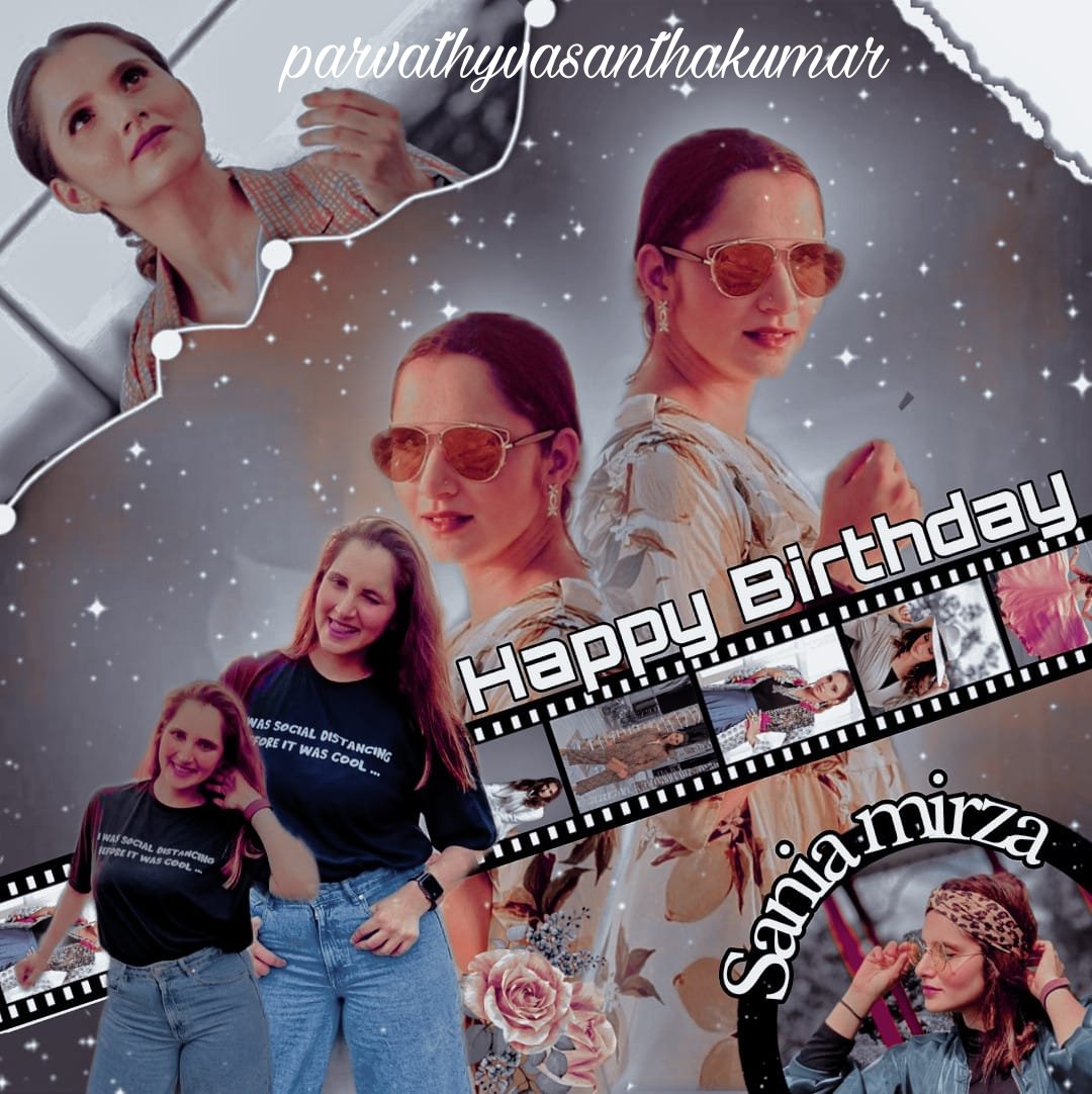 Happy birthday
Sania mirza   