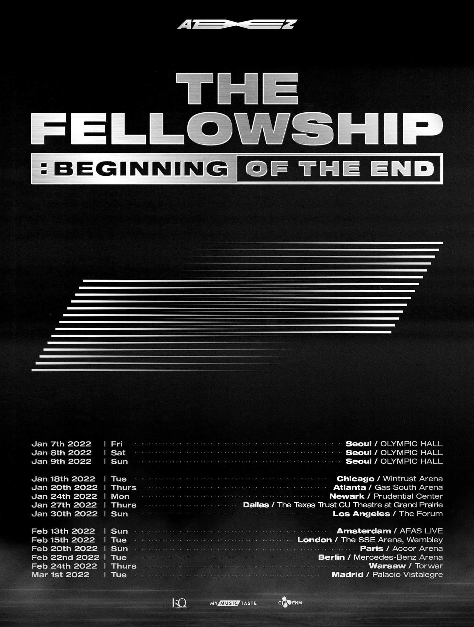 ATEEZ - ATEEZ WORLD TOUR THE FELLOWSHIP BREAK THE WALL IN