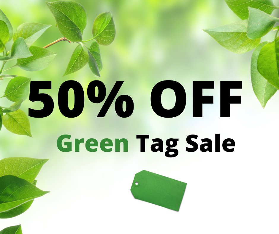 MemphisGoodwill's tweet photo. Are you ready for a sale? Today only, receive 50% off any item with a green tag. Remember to use hashtag #GotitatGoodwill when sharing your finds. (Sale at all locations except Bargain Barns)
#SundayTagSale #50%off #GetItAtGoodwill https://t.co/P1gD1gROYI
