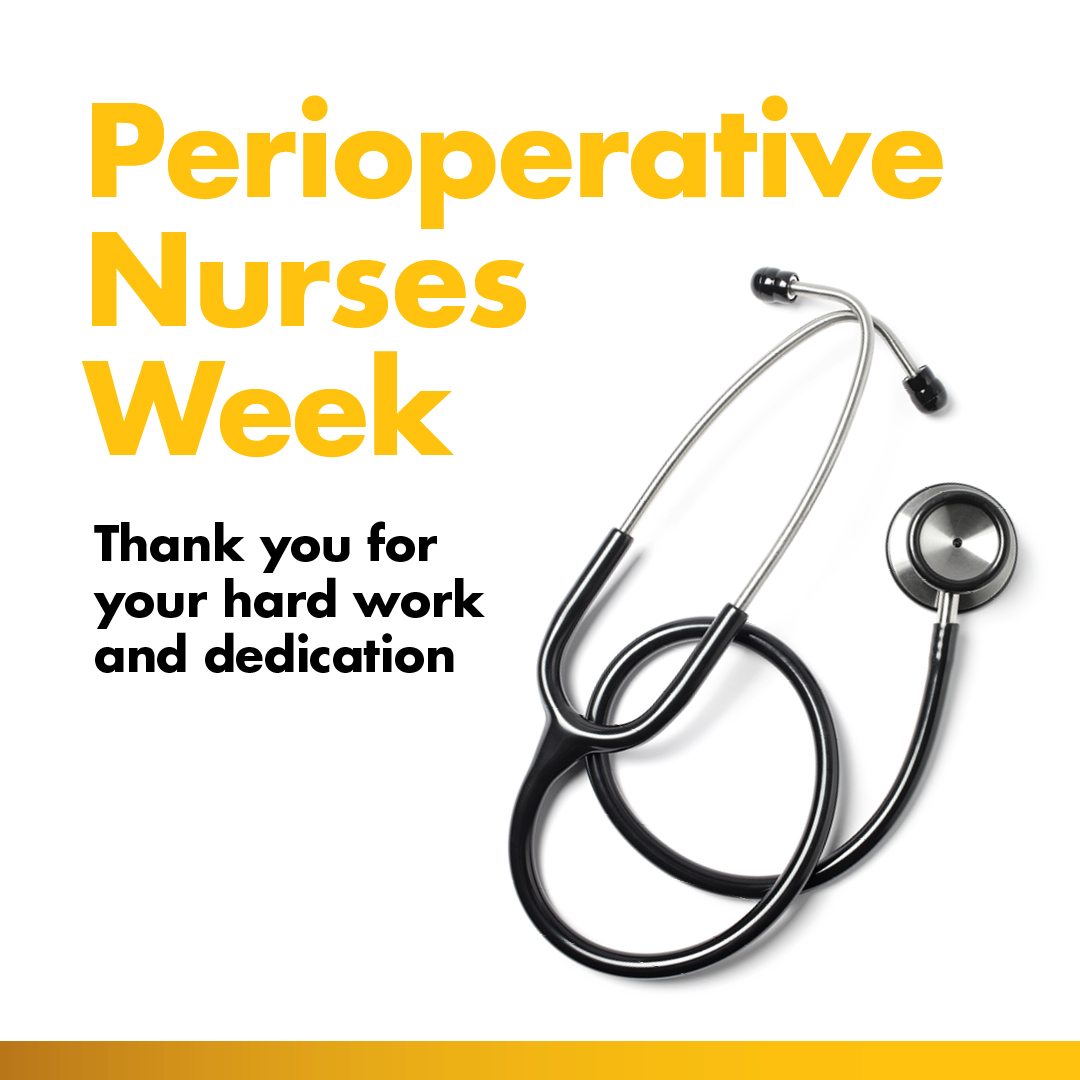 Today marks the beginning of Perioperative Nurses Week. How do you plan to participate? Plan your week and take part in these daily activities lead by @aorn ow.ly/iYzA50GJjNJ 
#StrykerforPeriopNurses #periopnursesweek2021 #SafeOR #StrykerSurgicalTechnology
