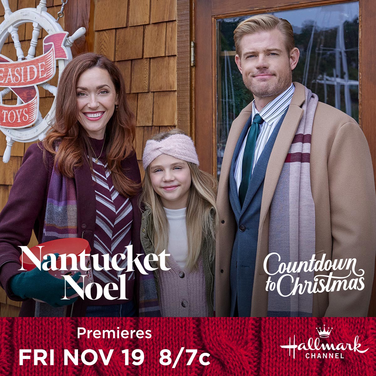 lisasamples's tweet photo. Join @HallmarkChannel and @lisasamples as we live-tweet in 3 hours for the #CountdownToChristmas original premiere #NantucketNoel tonight at 8pm/7c! #AD https://t.co/Iu5v80kN0p
