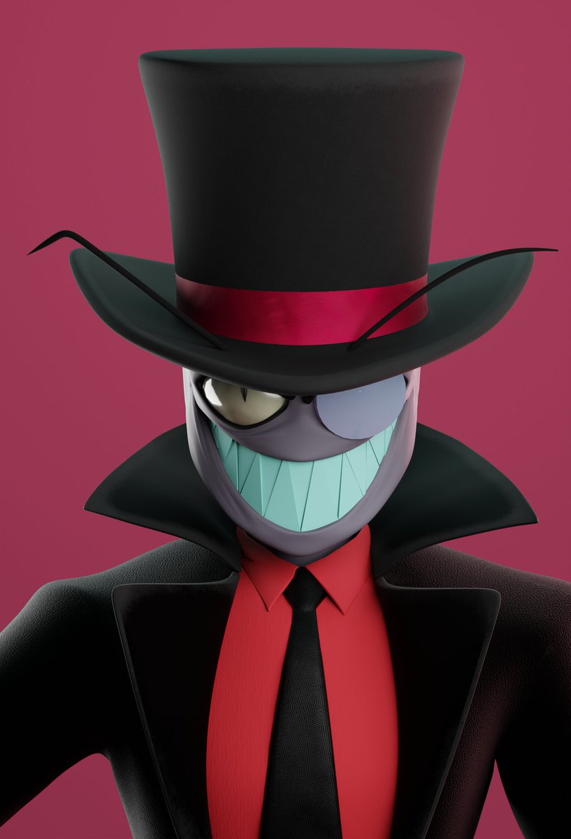 graysonwinston1's tweet image. To be honest, I'm very pleased with this result. Here's Black Hat from Villainous!
Made in Blender 2.93
Rendered with Cycles
#Villainous #Villainousfanart #Villanos #VillanosCartoonNetwork #Villanosfanart #BlackHat #blender #Blender3d #BlenderCycles #digitalartwork #3D #3dart