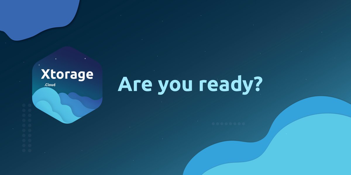 Xtorage_cloud's tweet photo. Are you ready?
@HelloTelos @Douglas_Horn @AreaxNft @dStor_cloud https://t.co/iYeaGJqX9s