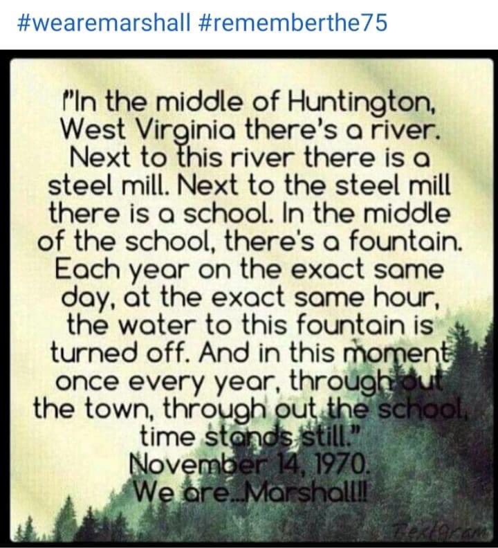 redqueen122476's tweet photo. #wearemarshall https://t.co/Ic8bOatoEa