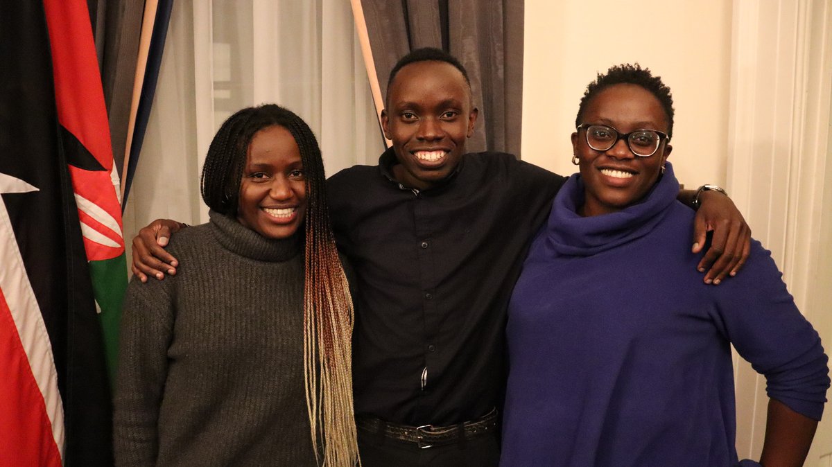 Mercycaeny's tweet photo. At The Kenya High Commission in London, it is always a pleasure to engage with passionate young people in Kenya/Africa. Thank you H.E Mr Manoah Esipisu for hosting us. https://t.co/o1qgRkRHjs