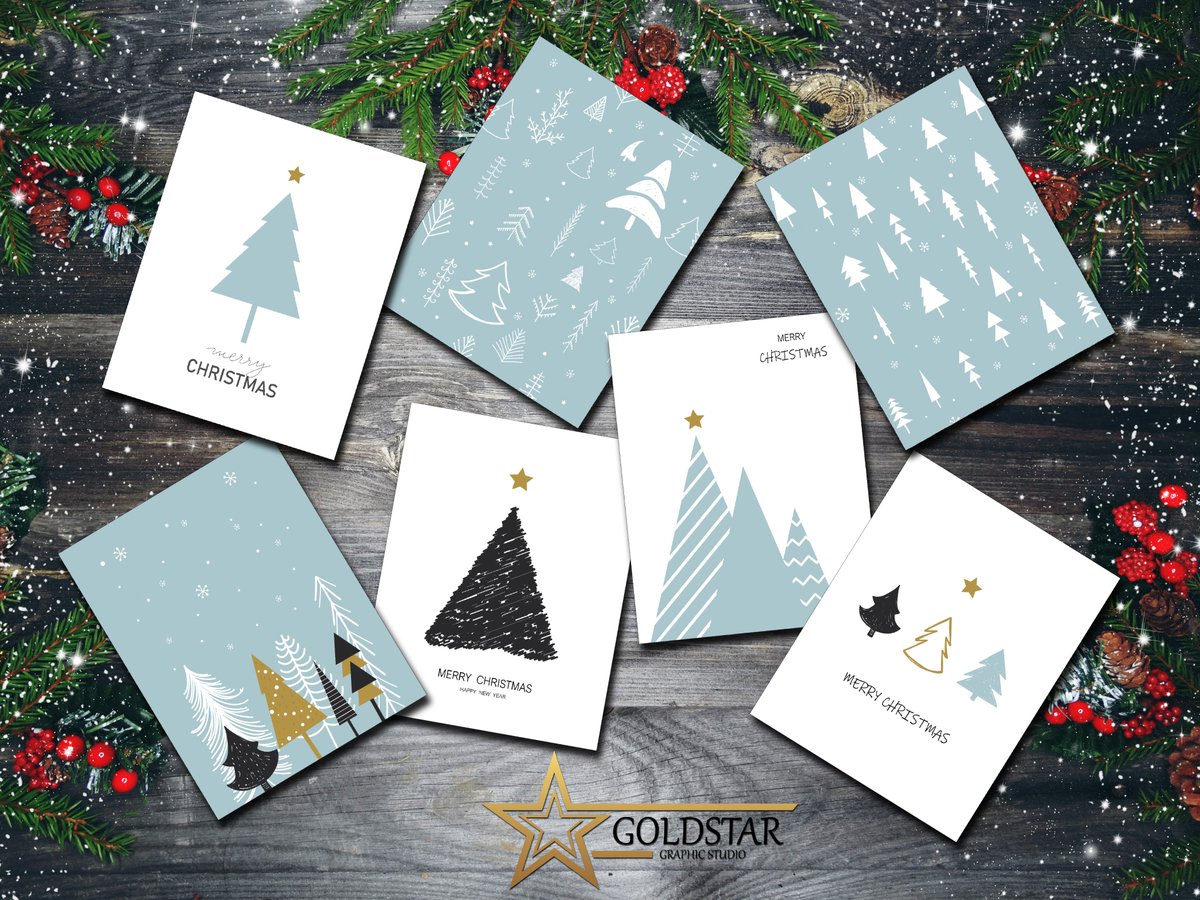 GoldStarLA318's tweet photo. Pines of Blue Christmas Card Bundle Blank Greeting Cards - 7 P by GoldStarGraphicLA https://t.co/J0WeiwAoGv via @Etsy 

#etsyshop #starseller #etsyfinds  #goldstargraphicstudio #goldstargraphicstudioLA #christmasshopping #ChristmasTimeIsHere https://t.co/axeQe5cbpe