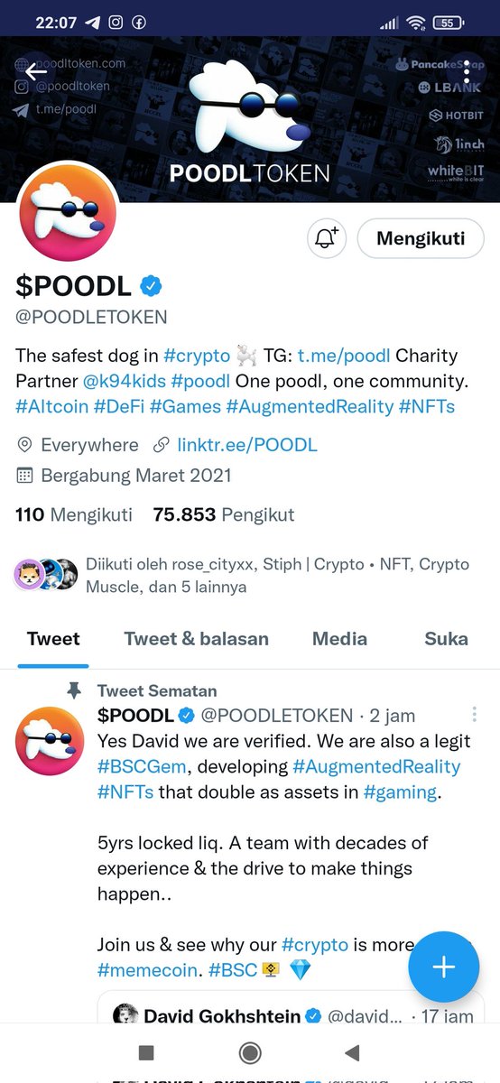 Achaebigwin11's tweet photo. @TiarCrypto @POODLETOKEN Donee https://t.co/yQMbhgLp7g