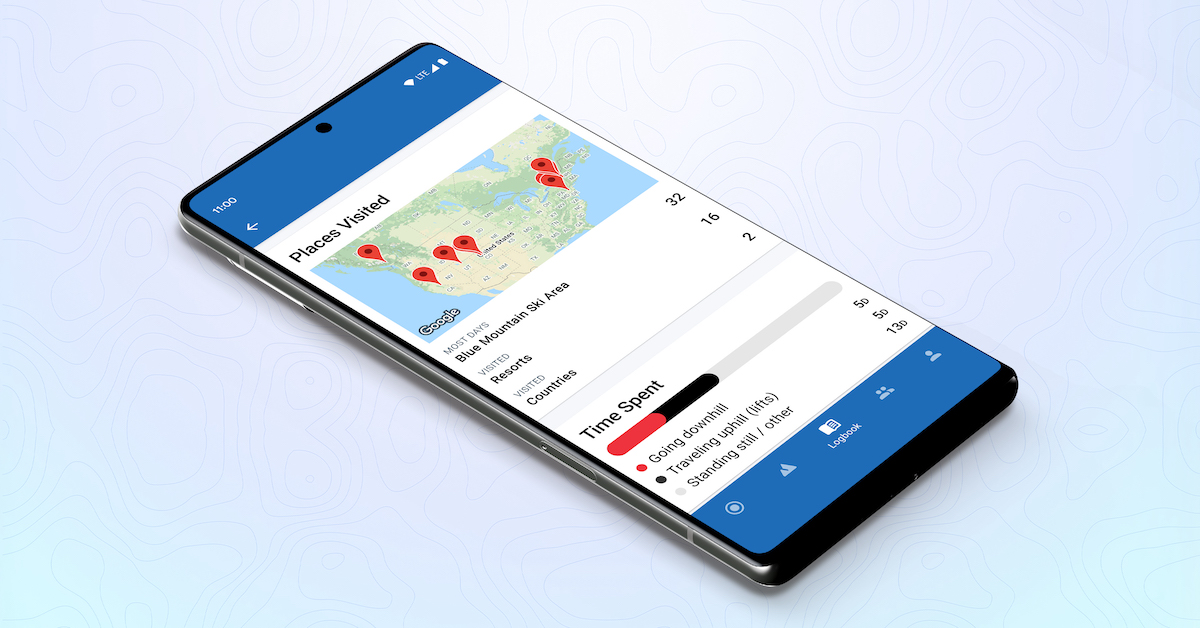 slopesapp's tweet photo. Also... Say "Hello!" to Lifetime Stats. #nowonAndroid

Ever been curious which resort you visited most often? What about your all-time top speed, or how many days you've spent riding downhill? Season Summaries and Lifetime Stats will cover all that and more. https://t.co/ykJqcsYssr
