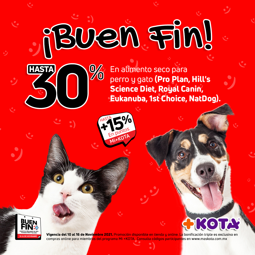 ❗¡Seguimos con los mejores descuentos!❗Aprovecha hasta 30% de descuento en alimento seco para los consentidos del hogar 🐕🐈