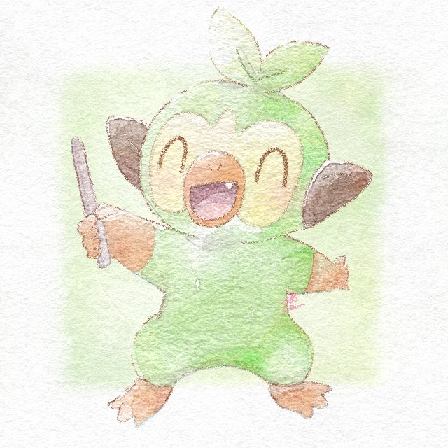 「grookey」Fan Art(Latest)｜2pages