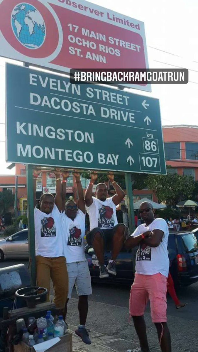 gregorypeart's tweet photo. This was a great scavenger hunt. #BringBackRamGoatRun @atlautomotive @JamaicaObserver https://t.co/2tA1cif2IK