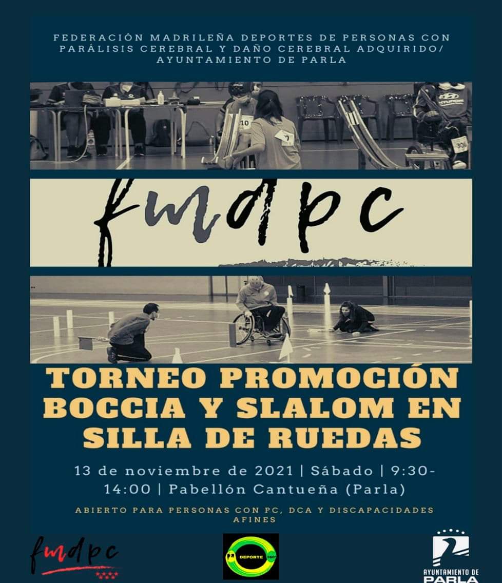 PodemosIU_Parla's tweet photo. 🔝👨🏻‍🦽Ayer nuestras concejalas y concejales del equipo de gobierno del @AytoParla estuvieron en el Torneo Promoción Boccia y Slalom en Silla de Ruedas organizado por la @fmdpc en @CasaDeporte_  liderado por @Javi_R13. ⛳ https://t.co/6QOCGXt98x