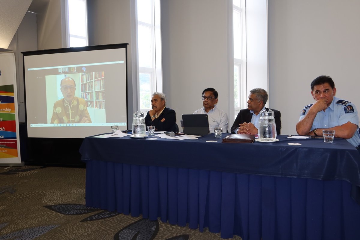 nzfmc's tweet photo. MNZ Annual Hui 2021. 13 November 2021. 
Day 1. Three panels. 
Panel – 1 Kōrero Te Tiriti. 
Panel – 2 Social Cohesion. 
Panel – 3 Policy: Community voice in Aotearoa New Zealand public sector policy making. https://t.co/wZd0QqGU9f