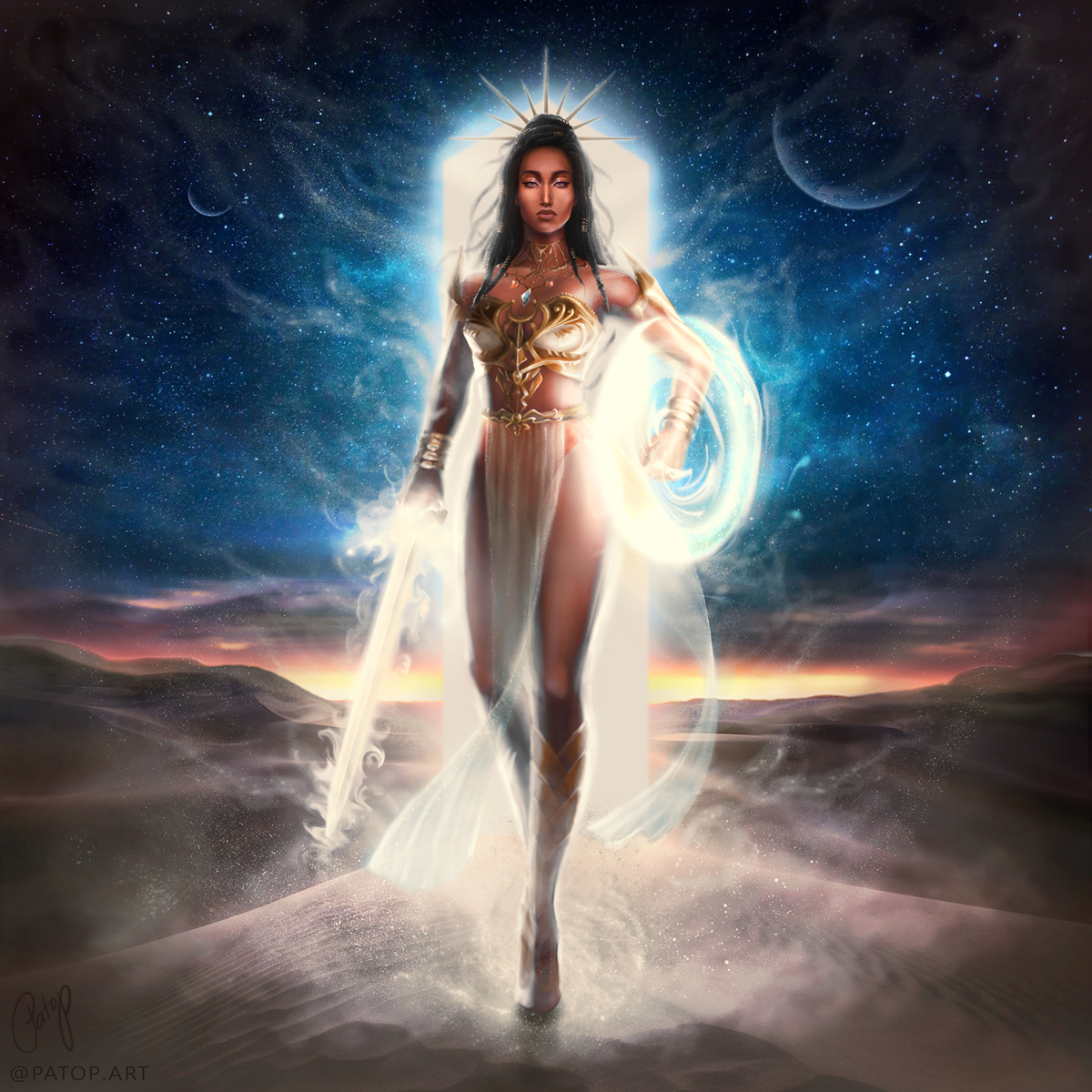 patop_art's tweet photo. Hi! I'm Patricia, a freelance artist 🎨

Fantasy illustration ✨/ games 🎮/ characters 🧙‍♂️/ book cover 📕/ fantasy animals 🐉/

🧉 Currently adding Pixel Art in @yerbamatenft

📨 illustrations@patop.art
🖌️ https://t.co/RP2NSYuFVz
🖌️ https://t.co/Mav6xai4sj https://t.co/vnmERNerXf