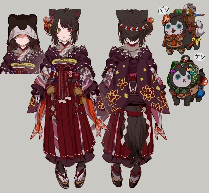 戌亥(?)行商人
#3BKファンタジー 