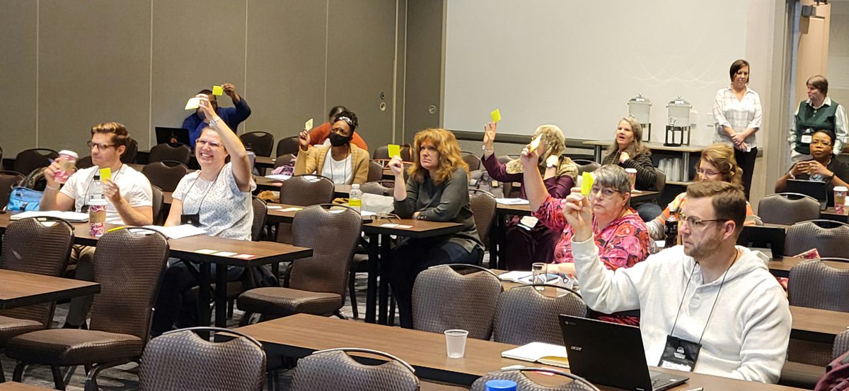 montra_rogers's tweet photo. A Great "Hook" (Agree Neutral Disagree) SS Professionals were more than ready to discuss and share their thinking regarding the state of social studies. @SocialStudiesSS
#TXCSS2021 https://t.co/vo72Y2kYWa