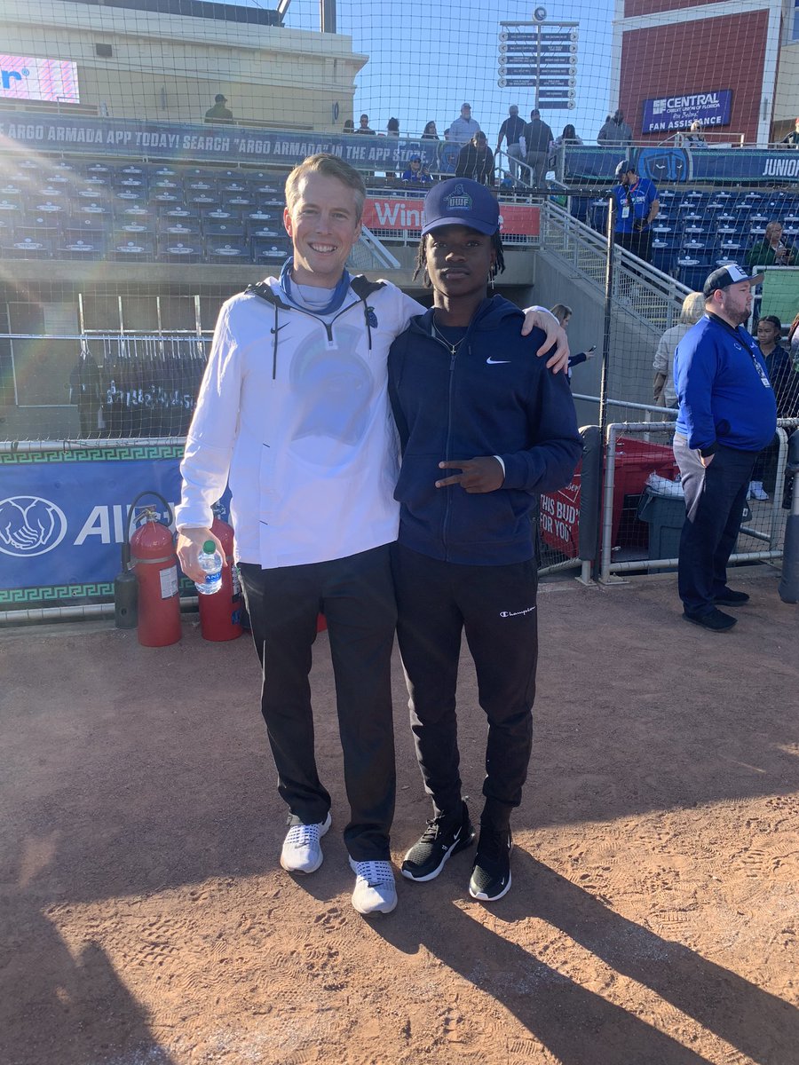 Had a great time at the University of West Florida game yesterday the atmosphere was crazy! Thanks for the invite. <a href="/CoachBMyers/">Britt Myers</a> <a href="/DarianDulin/">Darian Dulin</a> @MDCA_Football <a href="/mkintz26/">Mike Kintz</a> <a href="/GAINSportsLLC/">GAIN SPORTS</a> <a href="/elite100prospec/">elite100prospects</a> <a href="/osvarsity/">Sentinel Varsity</a> <a href="/OS_ChrisHays/">Chris Hays</a>