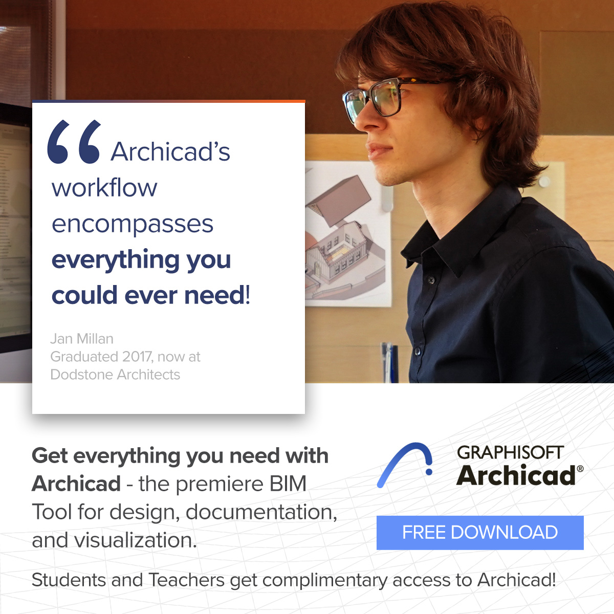 One tool is all you need, choose Archicad for your educational journey okt.to/E2TMBL