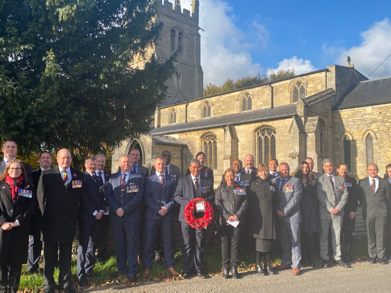 2OSGRLC's tweet photo. @2OSGRLC attending the Remembrance Service at Beckingham Church this Morning.
#RemembranceSunday #WeWillRememberThem 
#armyreserves https://t.co/77DntOyBlb