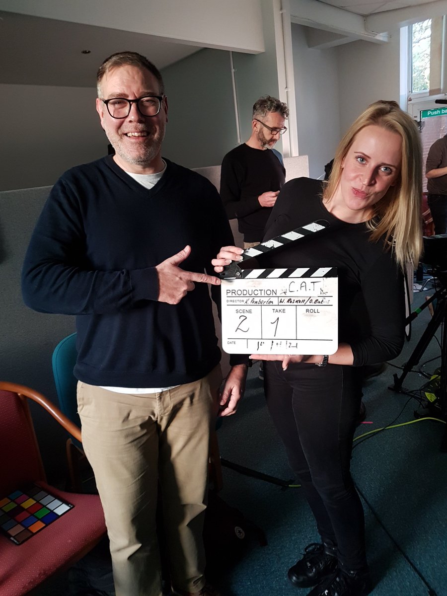 CatalyseC's tweet photo. Third film completed - one-take @AndykatieG @katy_with_a_why 
#CatalyseFilms #ItsAWrap
@BrickOvenMedia https://t.co/8jRTmLBGDW